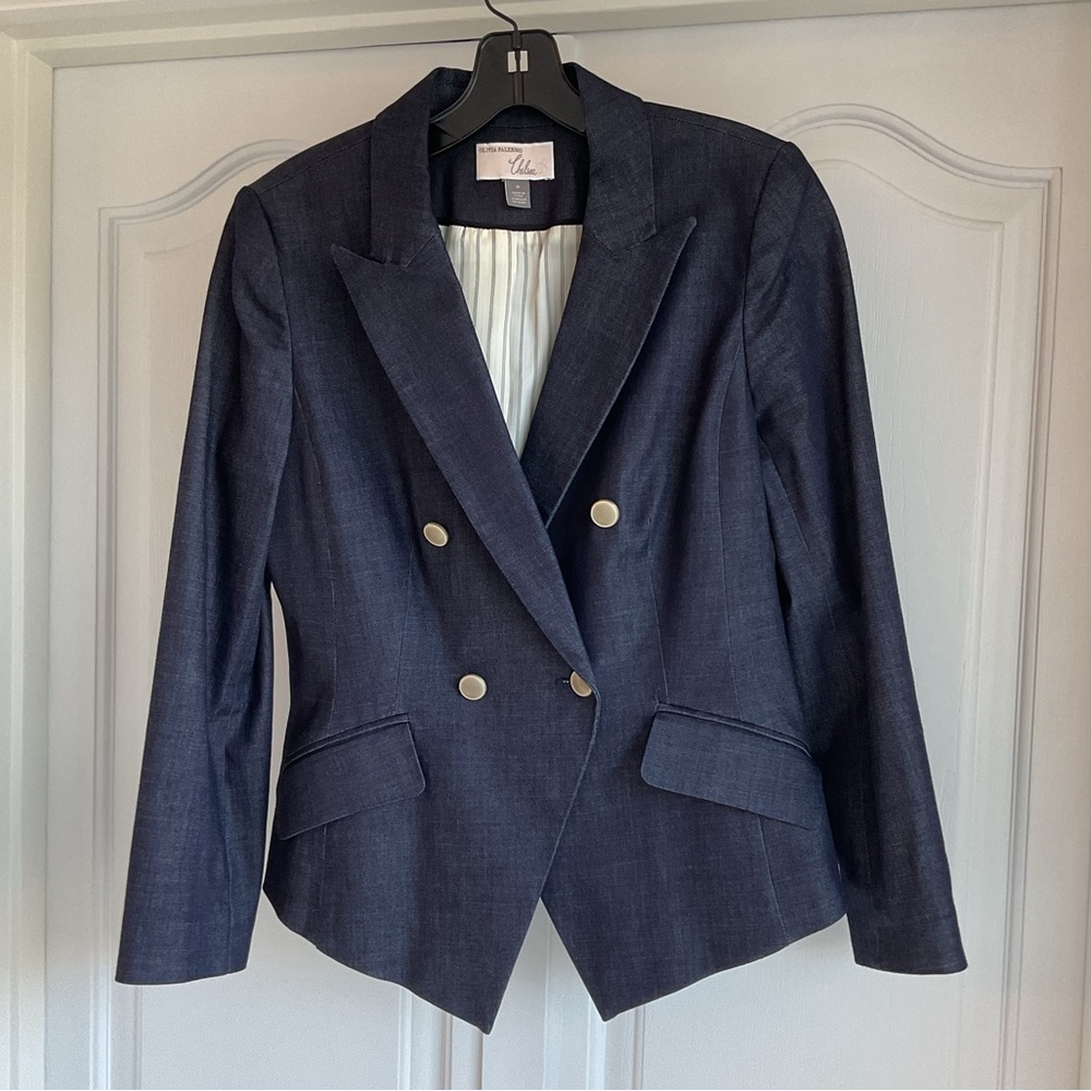 🌀Chelsea28 women’s Denim Blazer